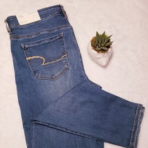 NWT American Eagle Stretch Hi-Rise Jeggings 14